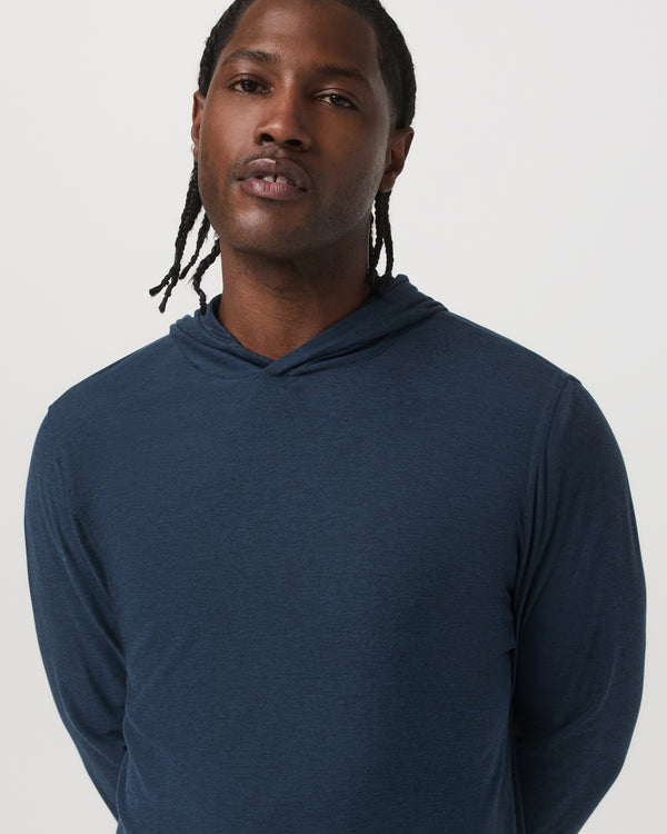Strato Tech Hoodie | Navy Heather