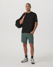 Kore Short Unlined 9" | Agate Green Tonal